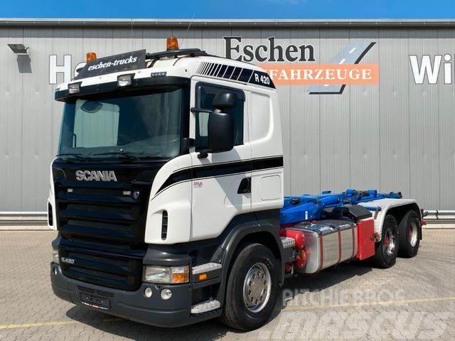 Scania R420 | MEILLER RK20.70*Retarder*AHK*Standheizung Rol kiper kamioni sa kukom za podizanje tereta