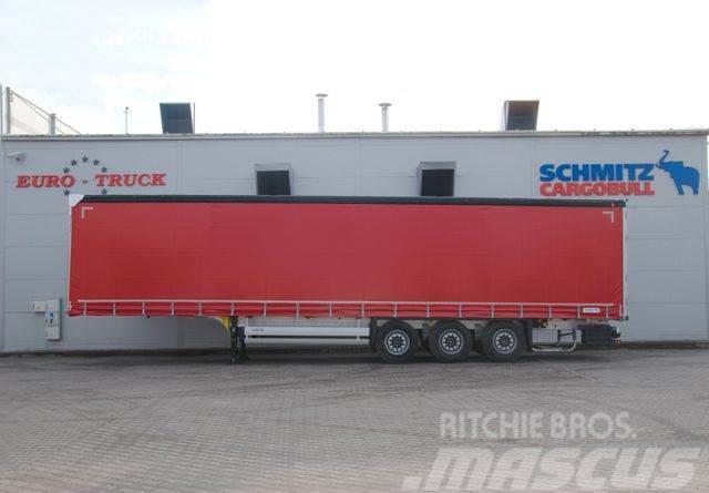Schmitz Cargobull SCS 2023, lifting axle Poluprikolice sa ciradom