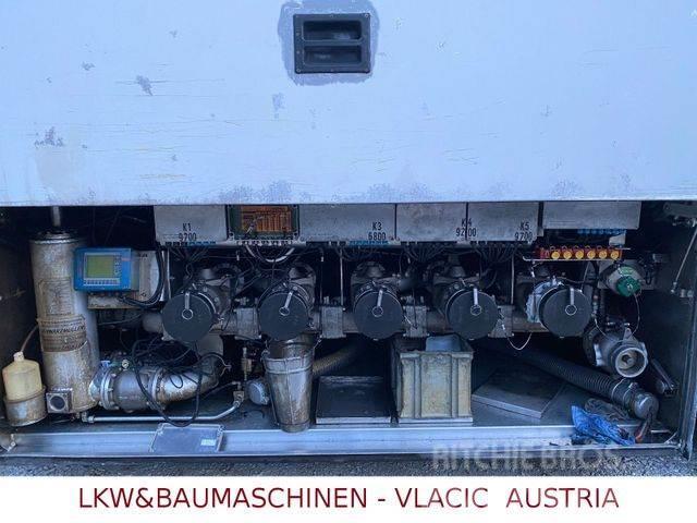 Schwarzmüller Benzin / Diesel 43.000 l 5kamm, Pumpe Poluprikolice cisterne
