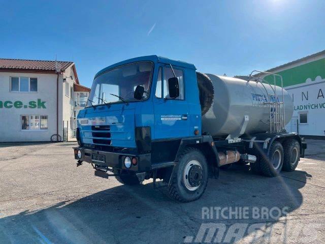Tatra 815 6x6 stainless tank-drinking water 11m3,858 Kombi vozila/ vakum kamioni