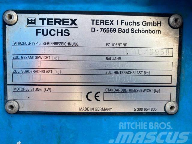 Terex Fuchs MHL 320 Umschlagbagger **BJ. 2008 * 7701H Bageri točkaši