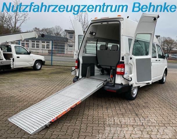 Volkswagen T5 Kombi/ 8 Sitze/ AC/ AMF Rollstuhlrampe Automobili