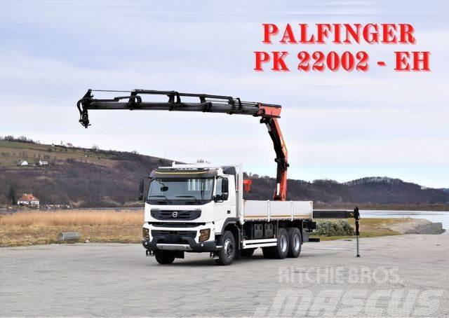 Volvo FMX 370 PRITSCHE 6,70m *PK 22002-EH+FUNK/6x4 Kamioni sa kranom