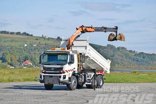 Volvo FMX 410 Kipper 5,20 m *ALTAS 126.3E/FUNK * 6x4 Kamioni sa kranom