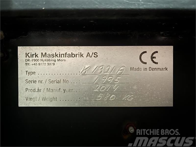  Kirk Mandskabskurv K1321A m. hydraulisk sving og a Teleskopski viljuškari