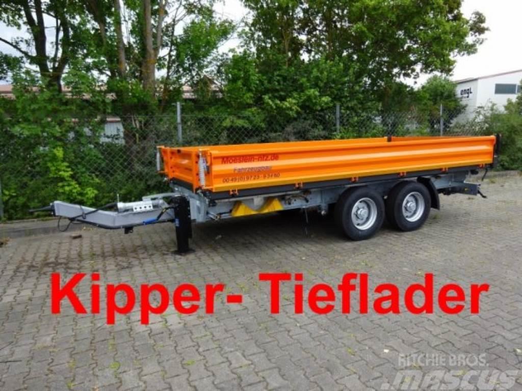 Möslein TTD 13 Orange 13 t Tandem 3- Seitenkipper Tieflad Kiperi prikolice