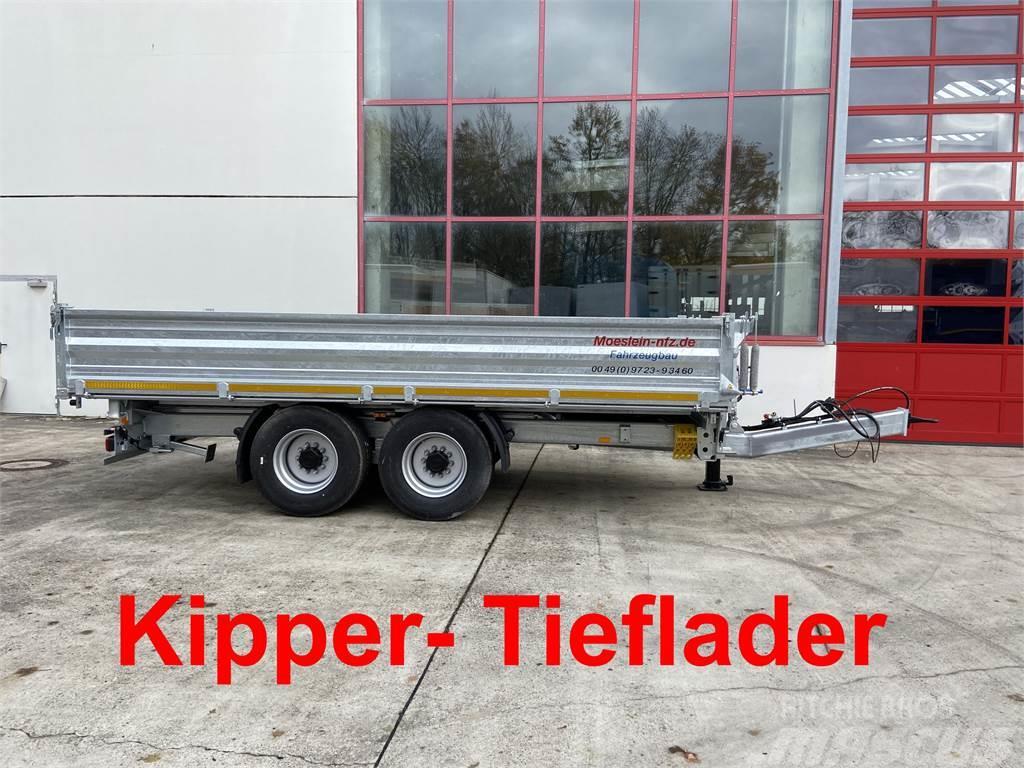 Möslein TTD 14 5,70 m 14 t Tandem- Kipper Tieflader 5,70 Kiperi prikolice
