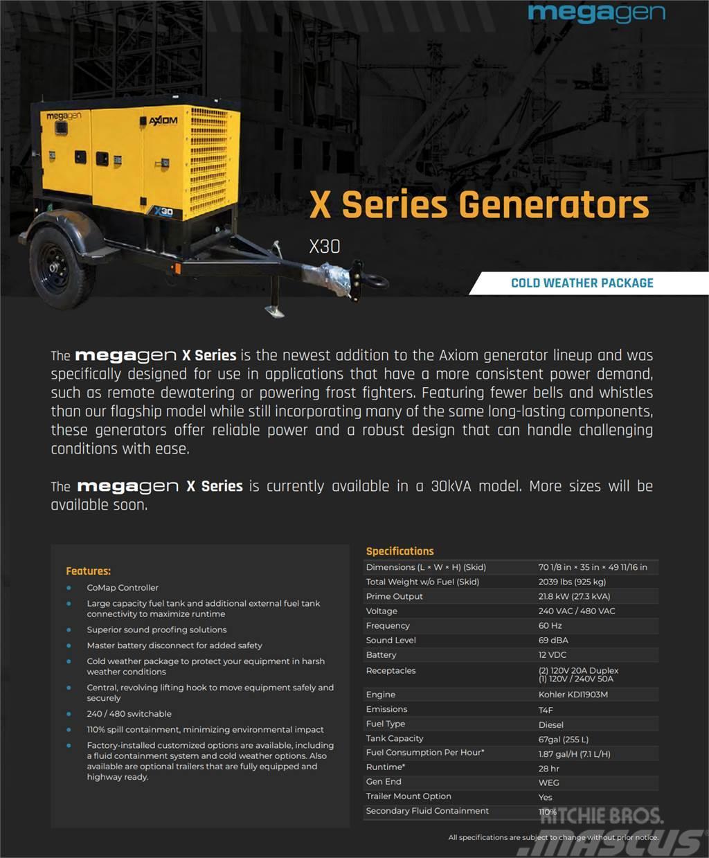  Axiom Equipment Group MegaGen X30 Ostali generatori