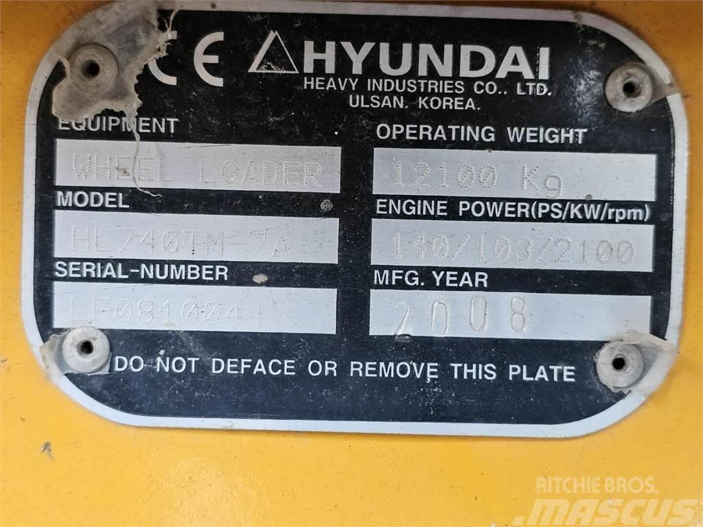 Hyundai HL 740 TM 7A Utovarivači na točkove