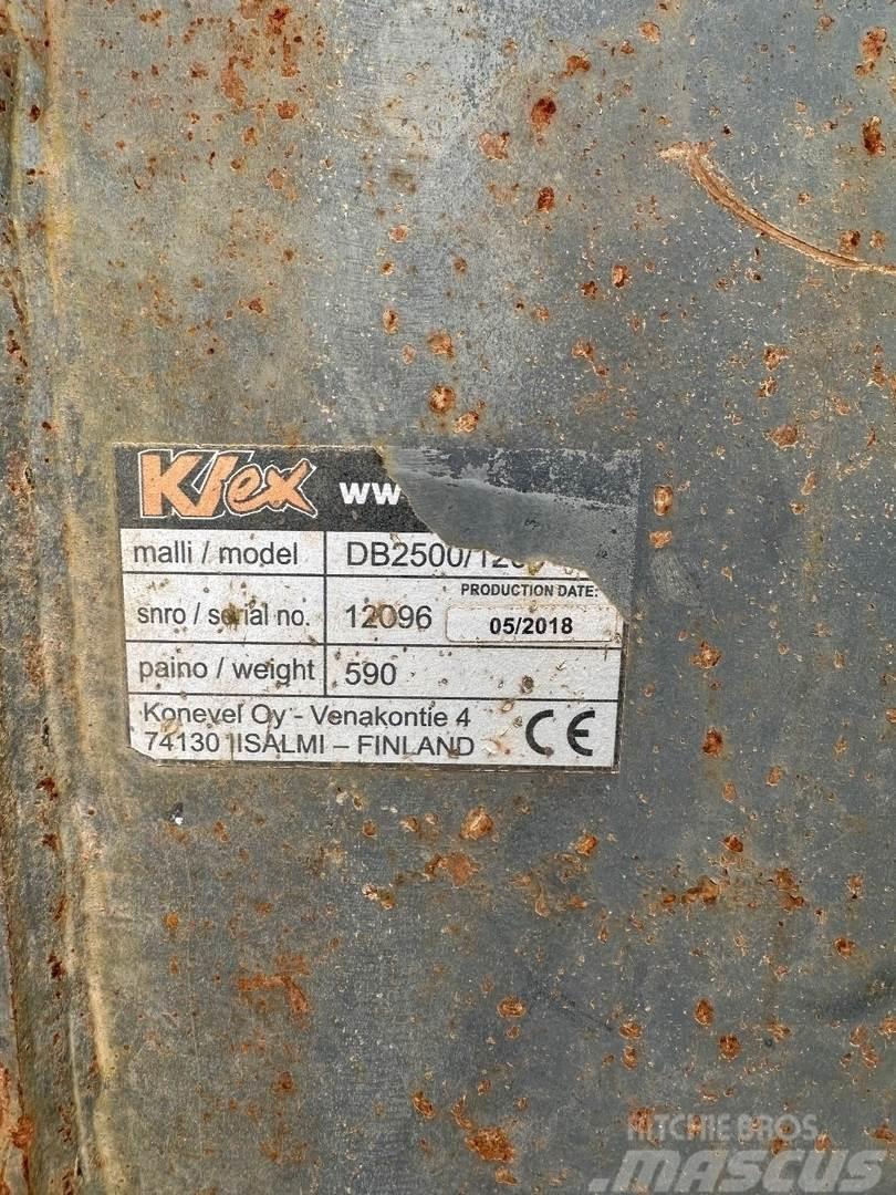  KVex DB2500 Kašike / Korpe