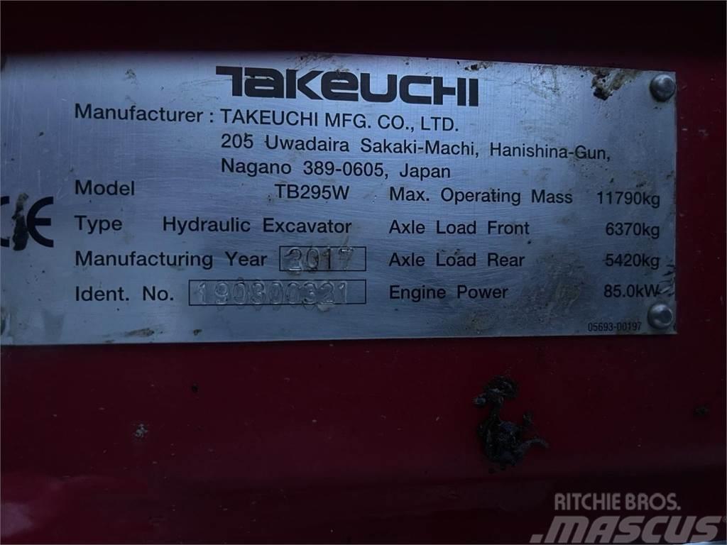 Takeuchi TB295 W Bageri točkaši