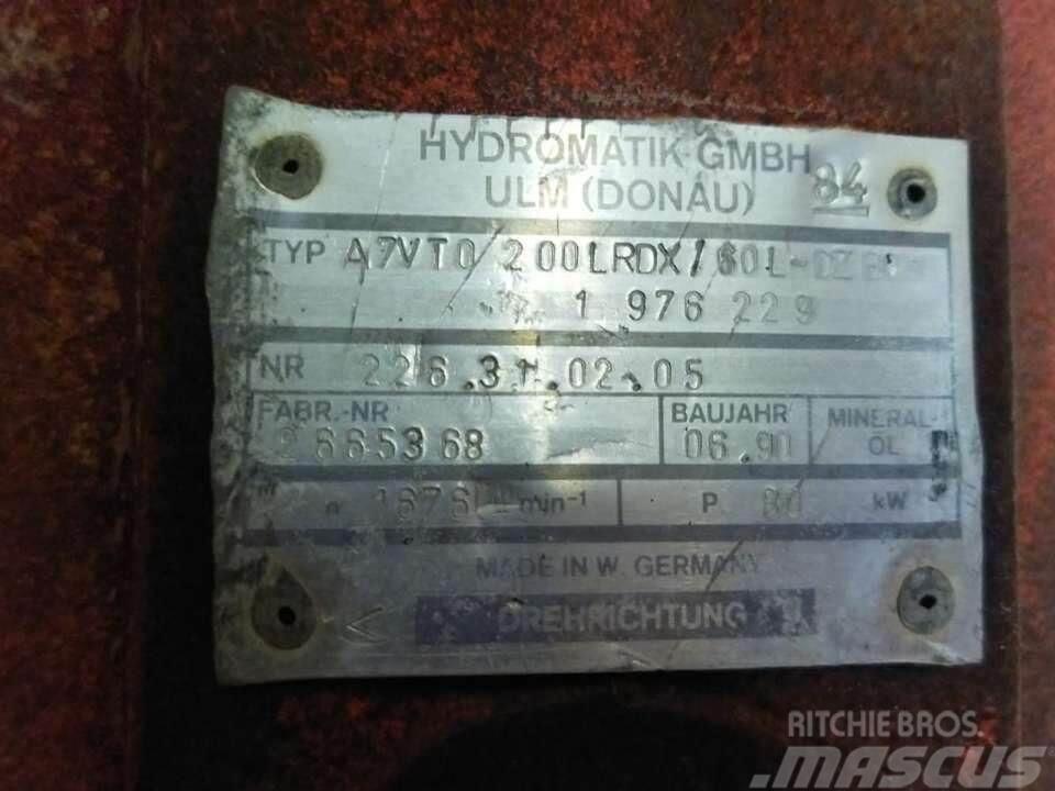 Hydromatik A7VTO 200 LRDX Hidraulika