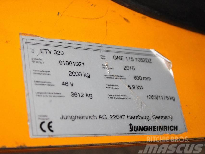 Jungheinrich ETV 320 GNE115-1052DZ Viljuškari sa pomičnim stupom