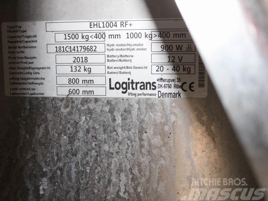 Logitrans EHL 1004 RF-Plus Nisko podizni električni viljuškar