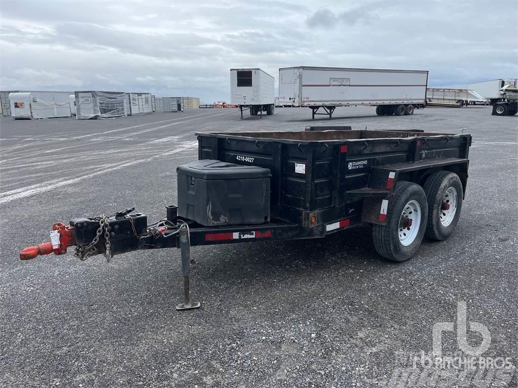  10 ft T/A Dump trailer Autotransporter prikolice
