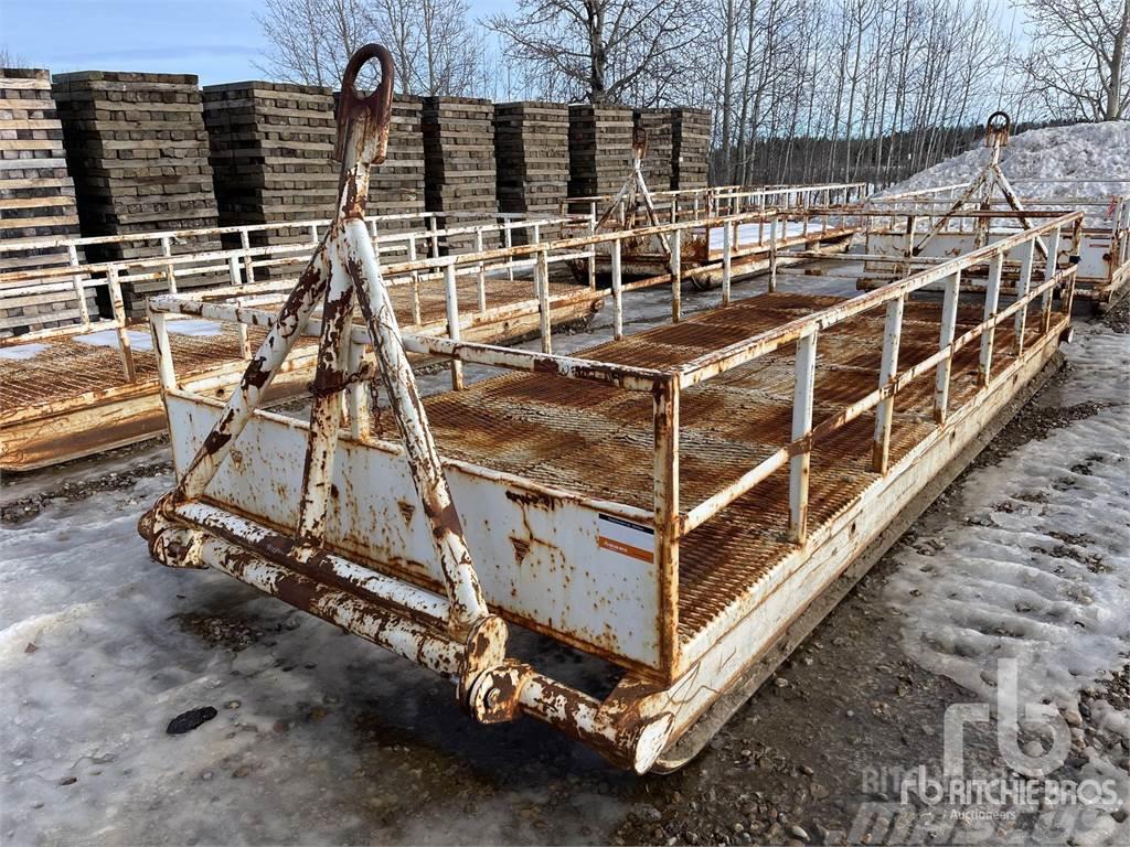  8 ft x 19 ft Skidded Polovni buldožeri za polaganje cevi