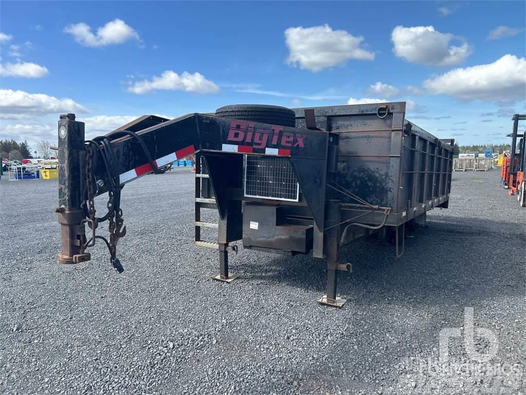 Big Tex 16 ft T/A Gooseneck Dump (Inope ... Autotransporter prikolice