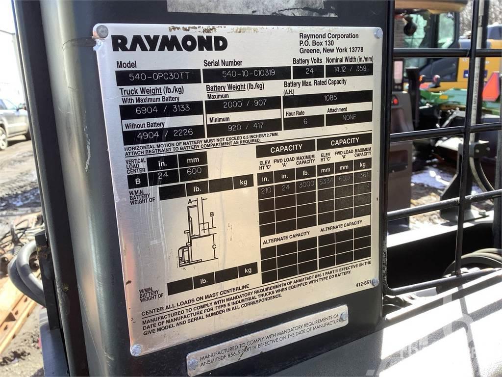 Raymond 540-OPC30TT Električni viljuškari