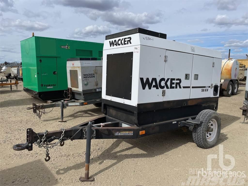 Wacker G70 Dizel generatori