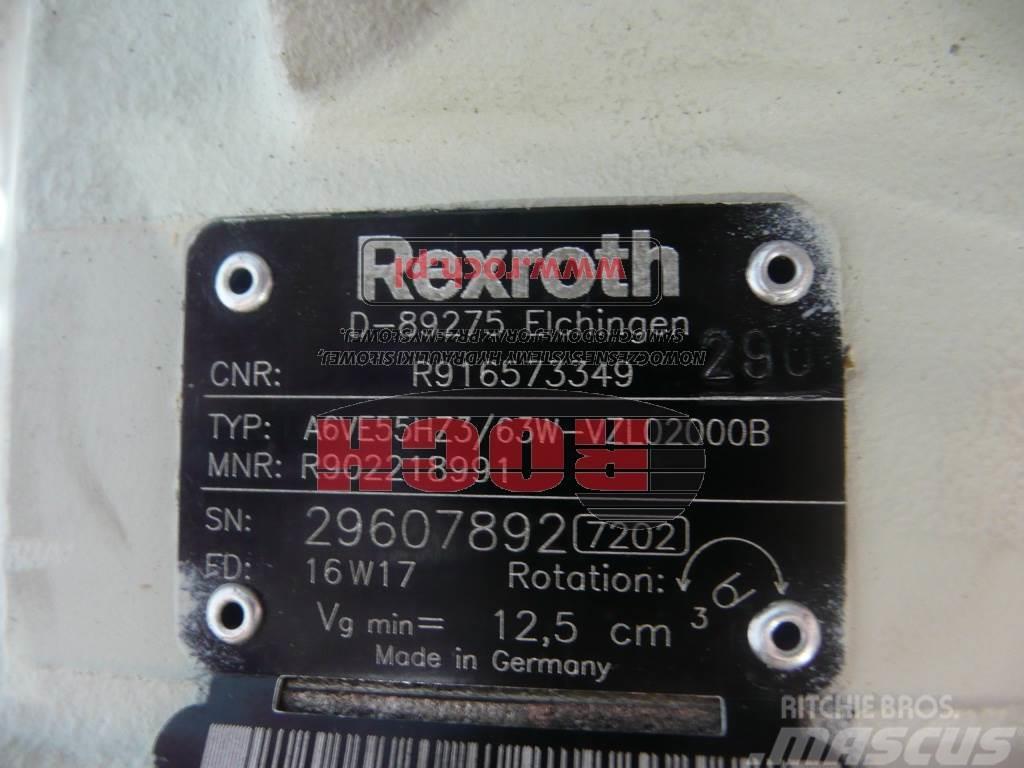 Rexroth A6VE55HZ3/63W-VZL02000B R902218991 r916573349+ GFT Motori za građevinarstvo