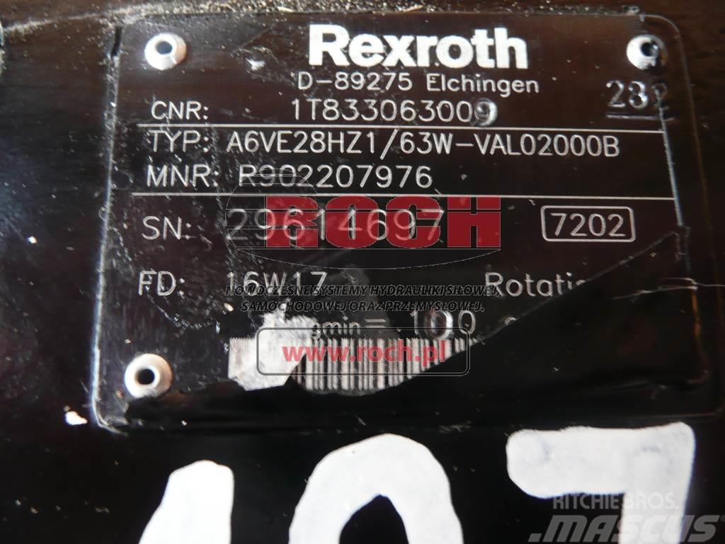 Rexroth + BONFIGLIOLI A6VE28HZ1/63W-VAL02000B R902207976 1 Motori za građevinarstvo