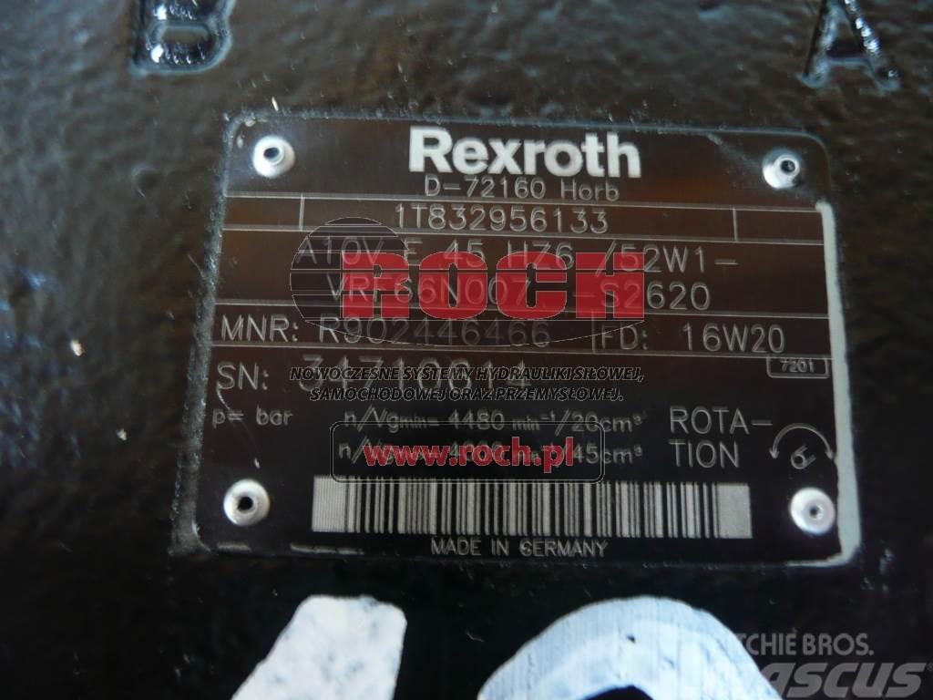 Rexroth + BONFIGLIOLI A6VE45HZ6/52W1-VRF66N007-S2620 R9024 Motori za građevinarstvo