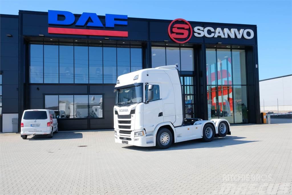 Scania S 500 6x2 dragbil med 3150 hjulbas Tegljači