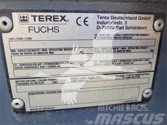 Fuchs MHL320 Bageri za prenos primarnih/sekundarnih sirovina