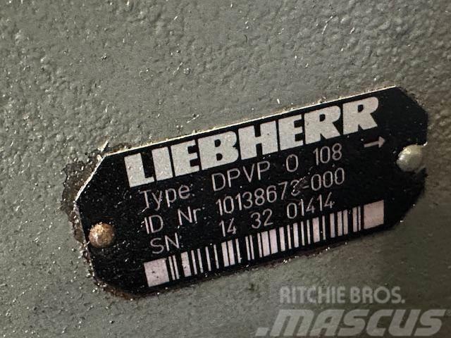 Liebherr A 924 C HD POMPA HYDRAULICZNA DPVP O 108 Hidraulika