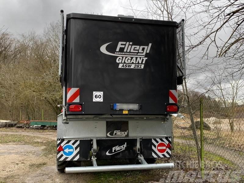 Fliegl ASW 281 GIGANT FOX + Top Lift Light 40m³ Ostale prikolice