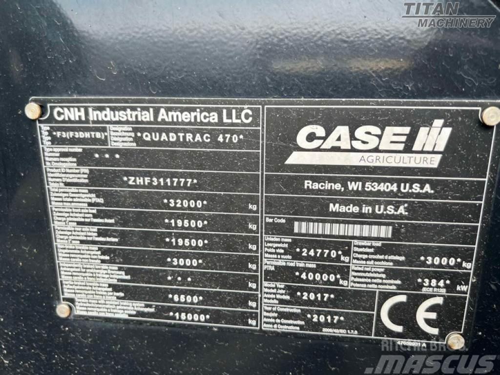 Case IH Quadtrac 470 Traktori