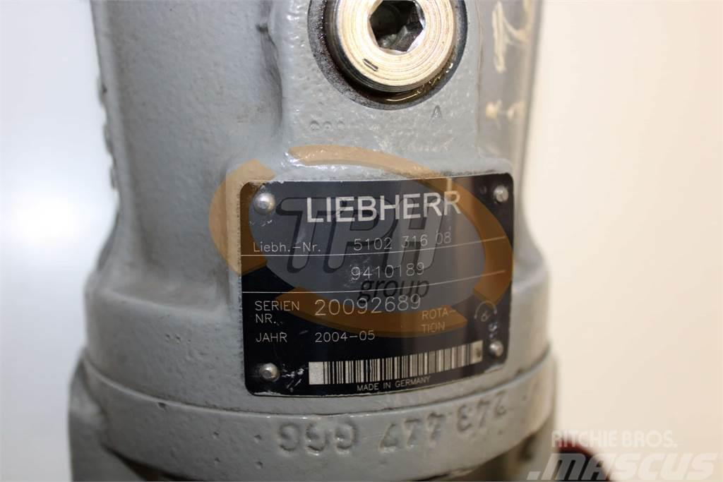 Liebherr 510231608 Hydraulik Motor A2FM32/61W-VAB010 Ostale komponente za građevinarstvo