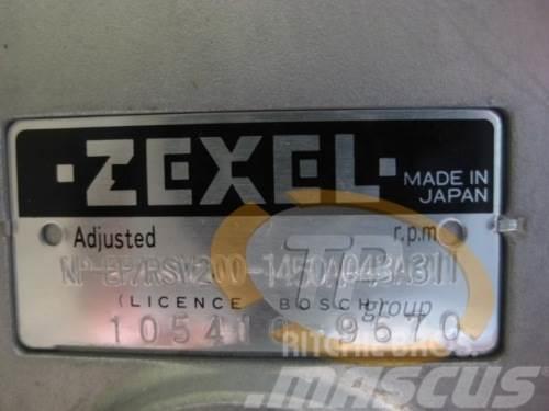  Zexel 894327-0570 Zexel Einspritzpumpe 4 Zylinder Motori za građevinarstvo