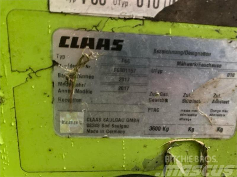 CLAAS DISCO 1100 C BUSINESS &3600 FC Skupljači