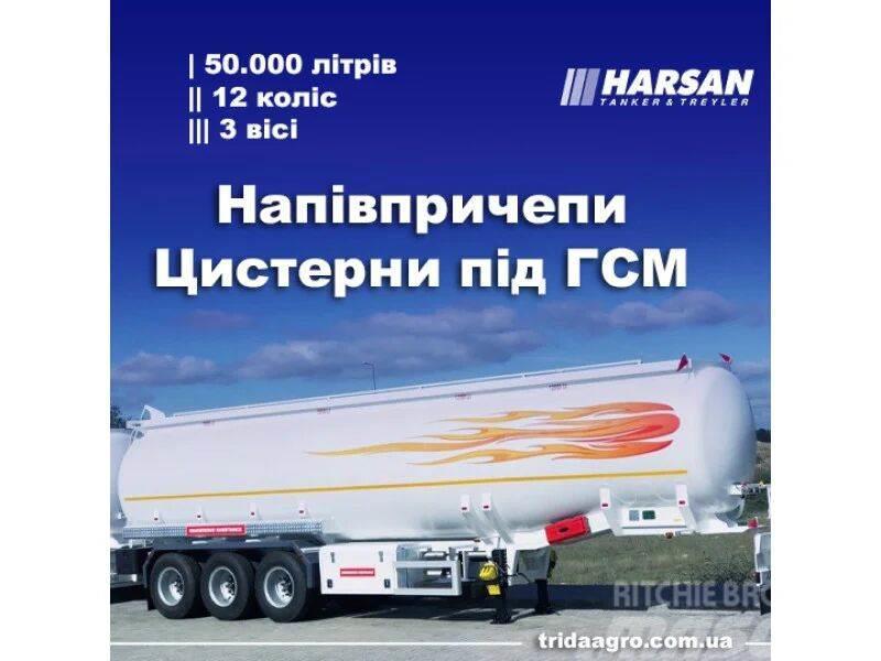  Harsan Fuel Transport Tanker Poluprikolice cisterne