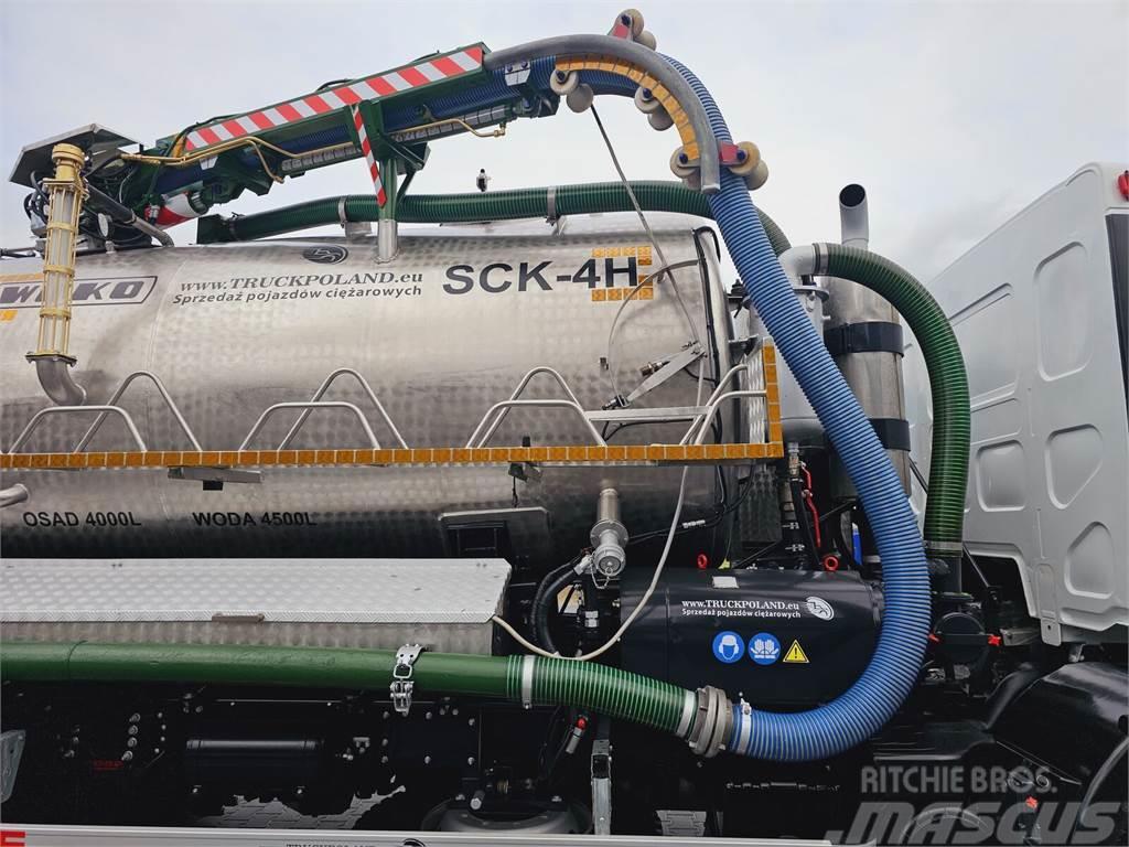 DAF WUKO SCK-4HW for collecting waste liquid separator Kombi vozila/ vakum kamioni