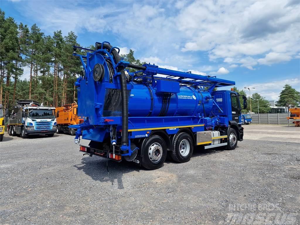 Iveco WUKO MULLER KOMBI FOR CHANNEL CLEANING Kombi vozila/ vakum kamioni