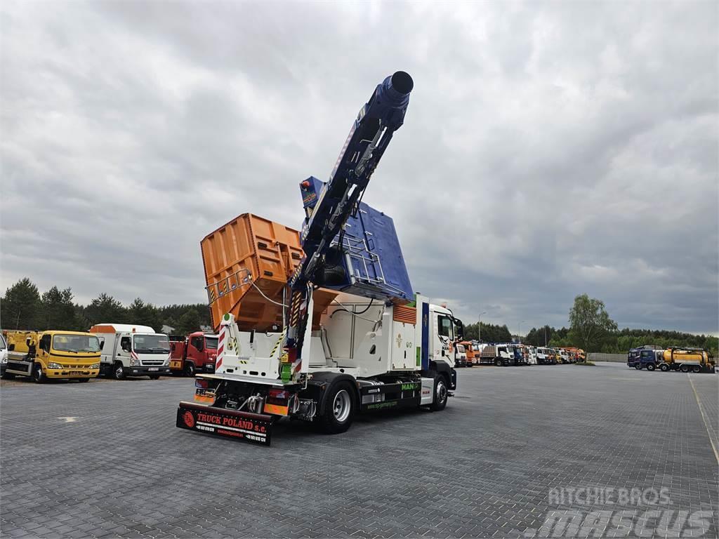 MAN RSP ESE 18/4-KM Saugbagger vacuum cleaner excavato Kombi vozila/ vakum kamioni