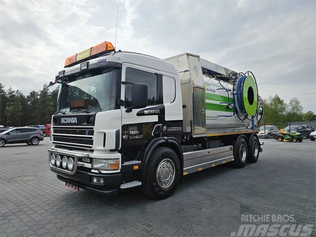 Scania WUKO KAISER EUR-MARK PKL 8.8 FOR COMBI DECK CLEANI Kombi vozila/ vakum kamioni