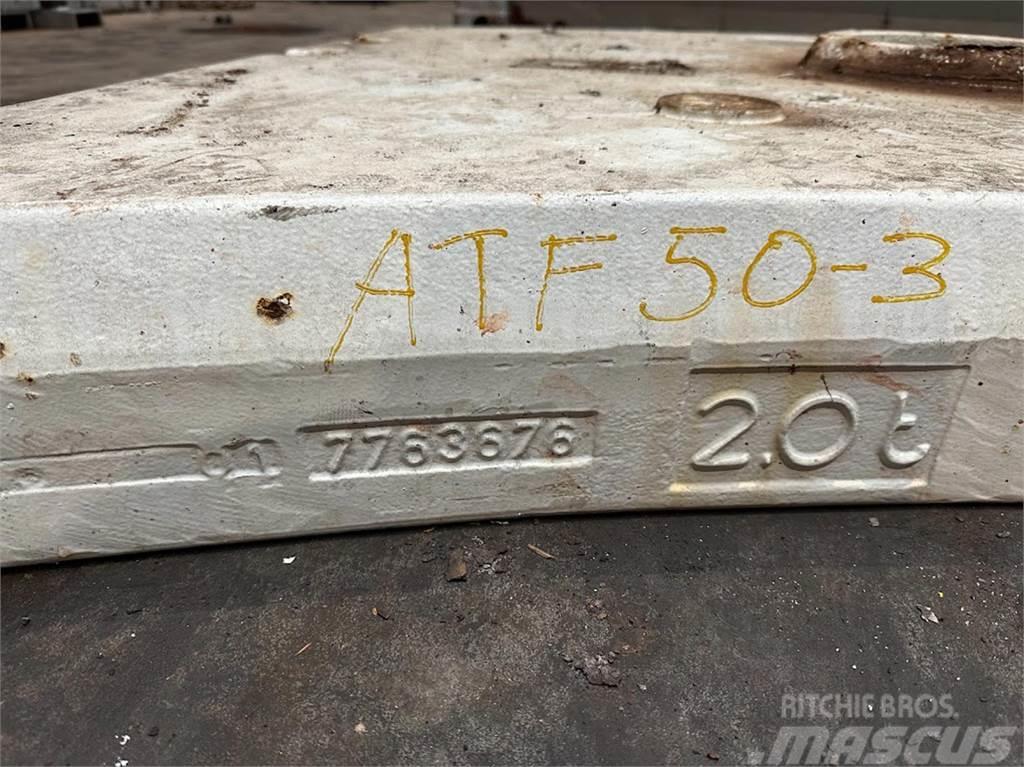Faun ATF 50-3 counterweight 2 ton Delovi i oprema za kran