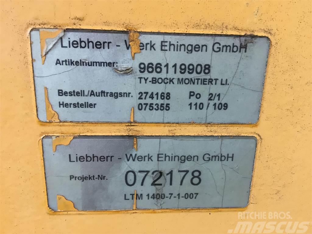Liebherr LTM 1400-7.1 TY-bracket left pre-ass Delovi i oprema za kran