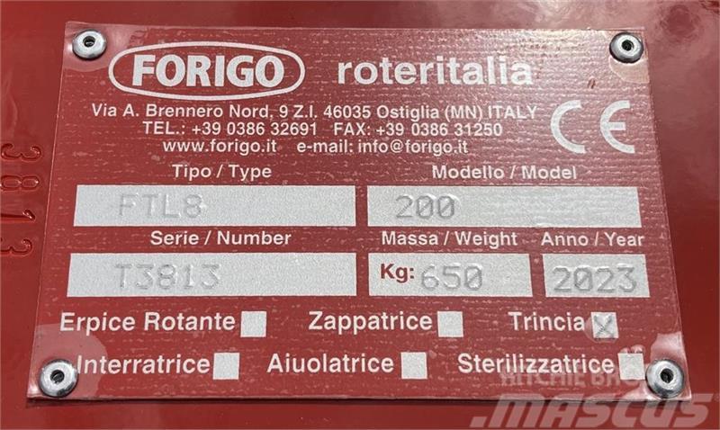 Forigo FTL8 - 200 Kosilice