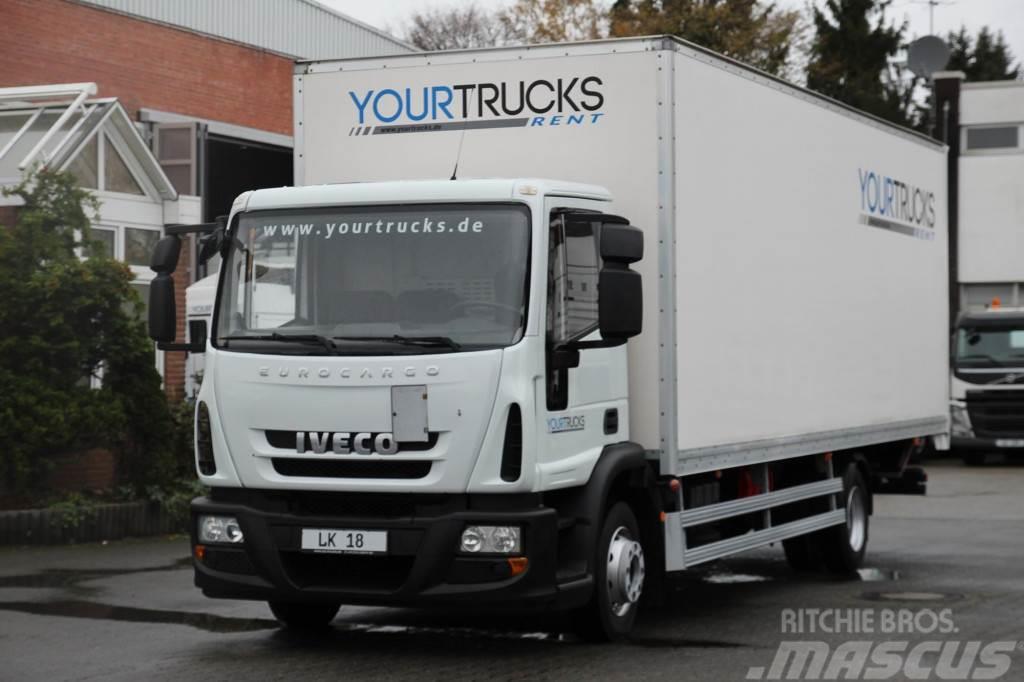 Iveco Eurocargo 120E18 EEV Koffer 7,5m Seiten Tür LBW Sanduk kamioni