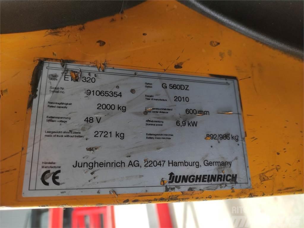 Jungheinrich ETV320 Viljuškari sa pomičnim stupom