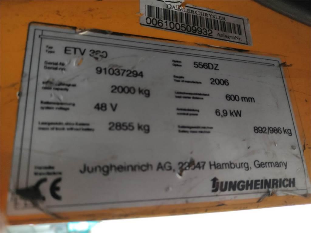 Jungheinrich ETV320 Viljuškari sa pomičnim stupom