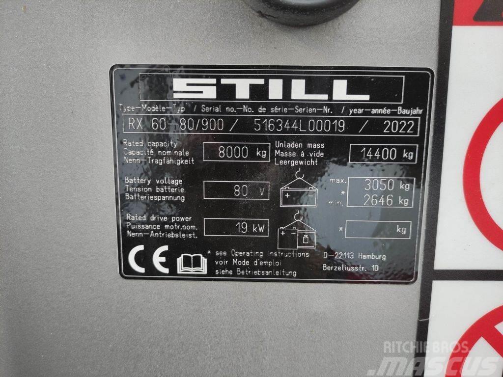 Still RX60-80/900 Električni viljuškari